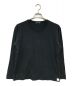 AUXCA.TRUNK（オーカ・トランク）の古着「Double Soft-Crew Neck Long Sleeve TShirt」｜ブラック