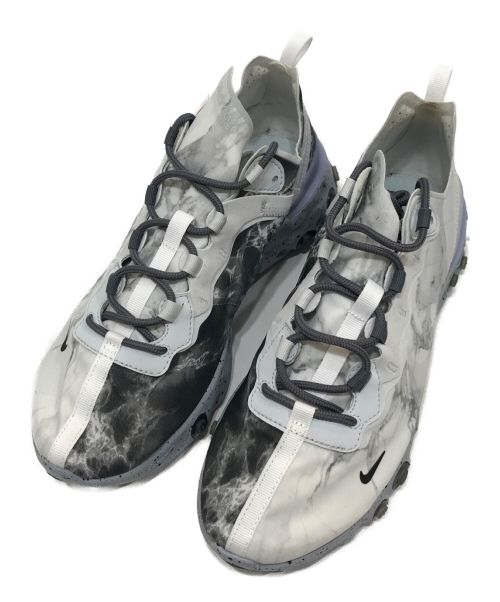 NIKE（ナイキ）NIKE (ナイキ) REACT ELEMENT 55 グレー サイズ:27.0cmの古着・服飾アイテム