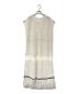 TODAYFUL（トゥデイフル）の古着「Fringe Pattern Knitvest」｜ベージュ