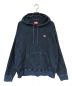 DIESEL（ディーゼル）の古着「D-Um-Rib Track Denim Hoodie」｜ブルー