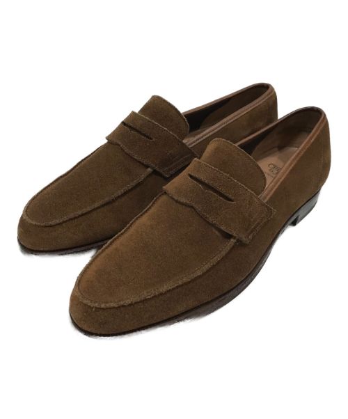 Crockett & Jones（クロケット＆ジョーンズ）Crockett & Jones (クロケット＆ジョーンズ) ローファー ブラウン サイズ:UK6の古着・服飾アイテム