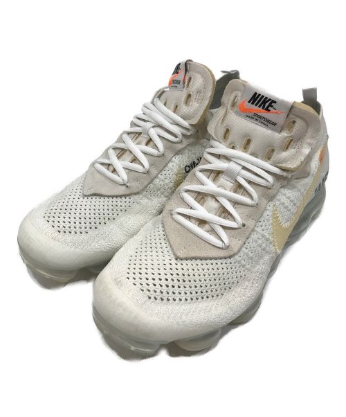 NIKE（ナイキ）NIKE (ナイキ) OFFWHITE (オフホワイト) AIR VAPORMAX ホワイト サイズ:US9.5の古着・服飾アイテム