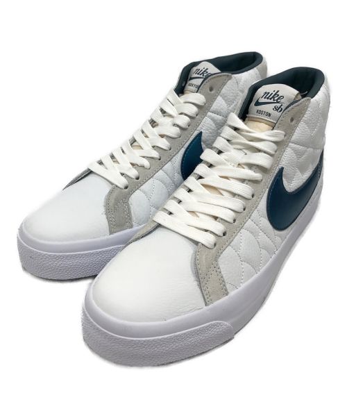 NIKE SB（ナイキエスビー）NIKE SB (ナイキエスビー) Blazer Mid EK ホワイト×ブルー サイズ:US9.5の古着・服飾アイテム