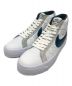 NIKE SB（ナイキエスビー）の古着「Blazer Mid EK」｜ホワイト×ブルー