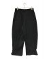 Knuth Marf (クヌースマーフ) front slit pants ブラック サイズ:S：9800円