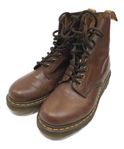 Dr.Martens（ドクターマーチン）Dr.Martens (ドクターマーチン) 8ホールレースアップブーツ ブラウン サイズ:UK4の古着・服飾アイテム