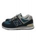 NEW BALANCE (ニューバランス) ローカットスニーカー ネイビー サイズ:US9：5800円