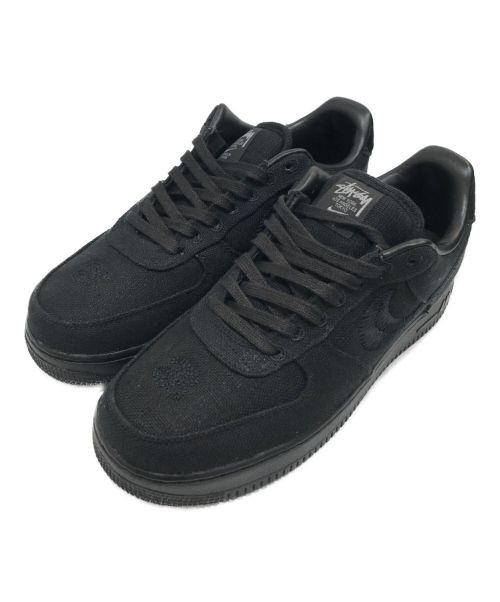 NIKE（ナイキ）NIKE (ナイキ) stussy (ステューシー) AIR FORCE1 LOW ブラック サイズ:28cmの古着・服飾アイテム