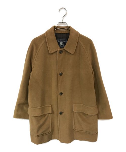 Burberry's（バーバリーズ）Burberry's (バーバリーズ) アンゴラ混コート ブラウン サイズ:MAの古着・服飾アイテム