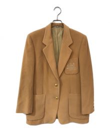 Aquascutum（アクアスキュータム）の古着「金釦テーラードジャケット」｜ブラウン