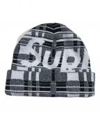 SUPREMEシュプリーム）の古着「Big Logo Beanie」｜ブラック