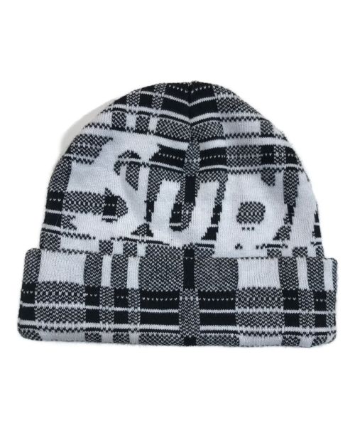 SUPREME（シュプリーム）SUPREME (シュプリーム) Big Logo Beanie ブラックの古着・服飾アイテム