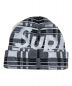 SUPREME（シュプリーム）の古着「Big Logo Beanie」｜ブラック