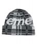 SUPREME (シュプリーム) Big Logo Beanie ブラック：8800円