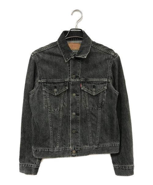 LEVI'S（リーバイス）LEVI'S (リーバイス) 先染めデニムジャケット ブラック サイズ:38の古着・服飾アイテム