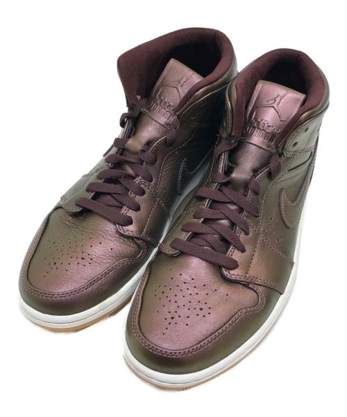 NIKE（ナイキ）NIKE (ナイキ) AIR JORDAN 1 MID NOUVEAU ボルドー サイズ:28cmの古着・服飾アイテム