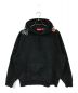 Supreme（シュプリーム）の古着「Scattered Applique Hooded Sweatshirt」｜ブラック