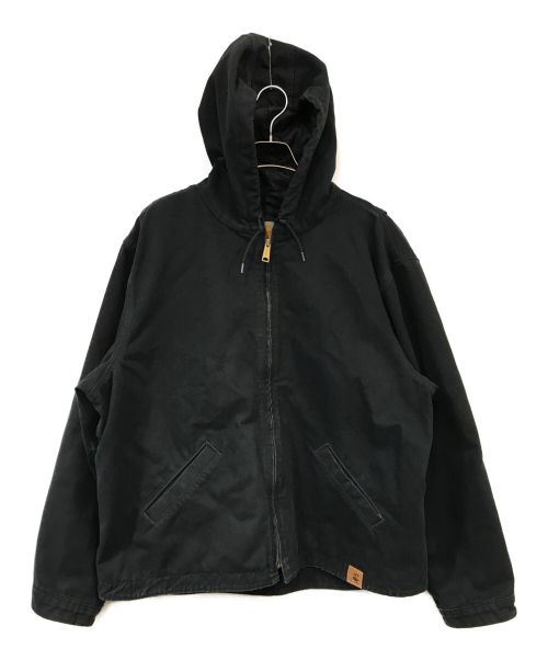 CarHartt（カーハート）CarHartt (カーハート) ダックパーカー ブラック サイズ:XLの古着・服飾アイテム