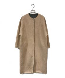 HER LIP TO（ハーリップトゥ）の古着「Faux Fur Reversible Coat」｜ブラウン