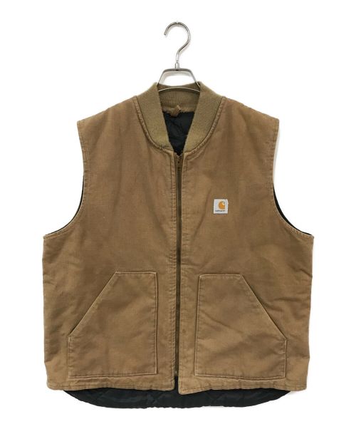 CarHartt（カーハート）CarHartt (カーハート) ダックベスト ブラウン サイズ:不明の古着・服飾アイテム