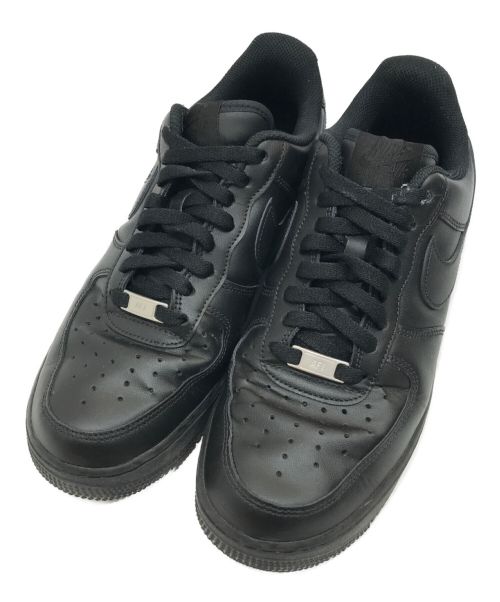 NIKE（ナイキ）NIKE (ナイキ) AIR FORCE 1 ブラック サイズ:27cmの古着・服飾アイテム