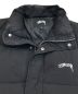 中古・古着 stussy (ステューシー) SOLID PUFFER JACKET ブラック サイズ:M：24800円