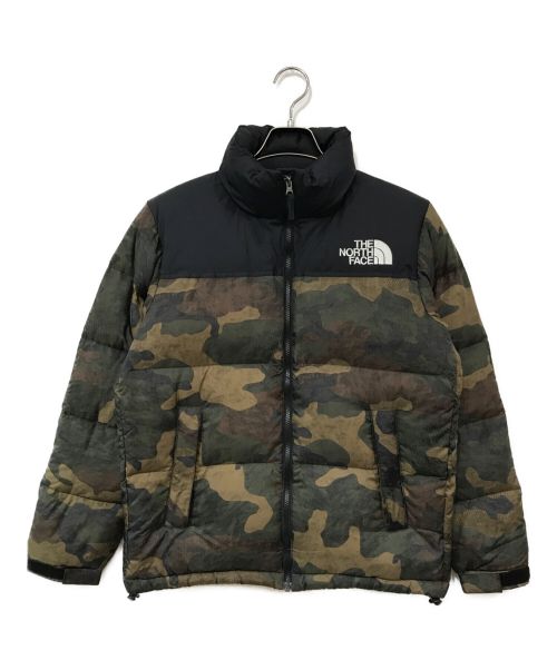 THE NORTH FACE（ザ ノース フェイス）THE NORTH FACE (ザ ノース フェイス) Novelty Nuptse Jacket カーキ サイズ:Sの古着・服飾アイテム