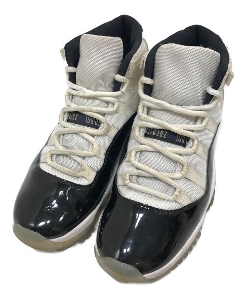 NIKE（ナイキ）NIKE (ナイキ) Air JORDAN 11 Retro ホワイト×ブラック サイズ:28㎝の古着・服飾アイテム