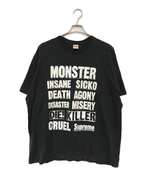 SUPREME（シュプリーム）SUPREME (シュプリーム) Monster tee ブラック サイズ:XLの古着・服飾アイテム