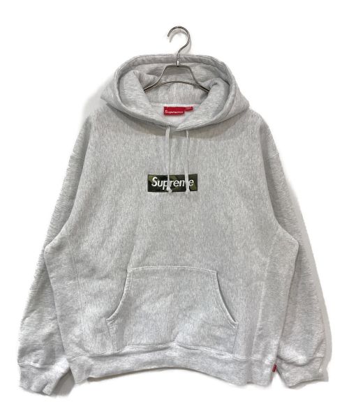 SUPREME（シュプリーム）Supreme (シュプリーム) Box Logo Hooded Sweatshirt グレー サイズ:XLの古着・服飾アイテム