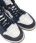 中古・古着 NIKE (ナイキ) Air Jordan 1 High OG ホワイト×ネイビー サイズ:29.0cm：12000円