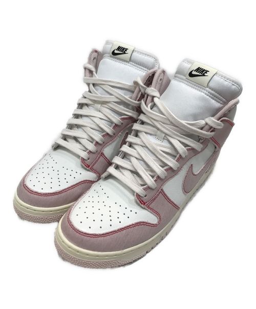 NIKE（ナイキ）NIKE (ナイキ) Dunk High 1985 ホワイト×ピンク サイズ:US10.5の古着・服飾アイテム