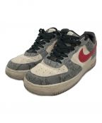 NIKEナイキ）の古着「AIR FORCE 1 LOW BY YOU」｜グレー×ベージュ