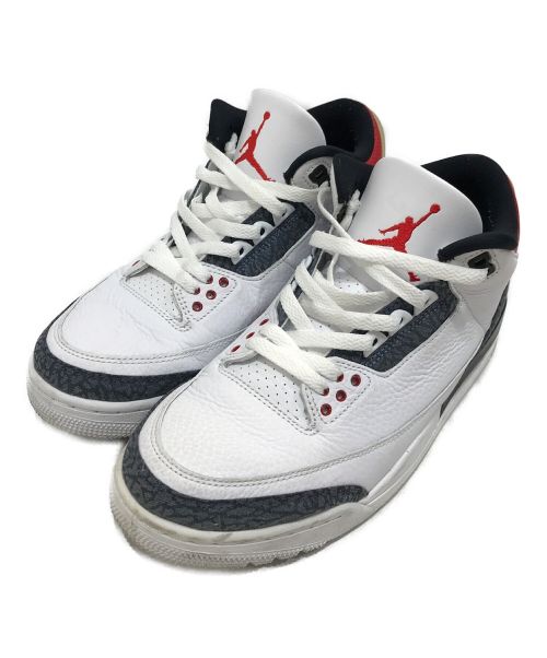 NIKE（ナイキ）NIKE (ナイキ) AIR JORDAN 3 RETRO ホワイト サイズ:US8.5の古着・服飾アイテム