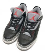 NIKEナイキ）の古着「AIR JORDAN 3 RETRO OG」｜ブラック