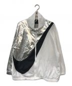 NIKEナイキ）の古着「SWOOSH JACKET WOVEN CB GEL」｜ホワイト