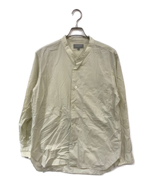 MARGARET HOWELL（マーガレットハウエル）MARGARET HOWELL (マーガレットハウエル) LIGHTWEIGHT COMPACT COTTON POPLIN 薄緑 サイズ:Ｌの古着・服飾アイテム