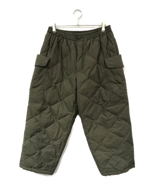 DAIWA PIER39（ダイワ ピア39）DAIWA PIER39 (ダイワ ピア39) TECH QUILT DOWN HUNTER PANTS グリーン サイズ:記載なしの古着・服飾アイテム