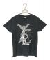 Saint Laurent Paris（サンローランパリ）の古着「プリントTシャツ」｜グレー