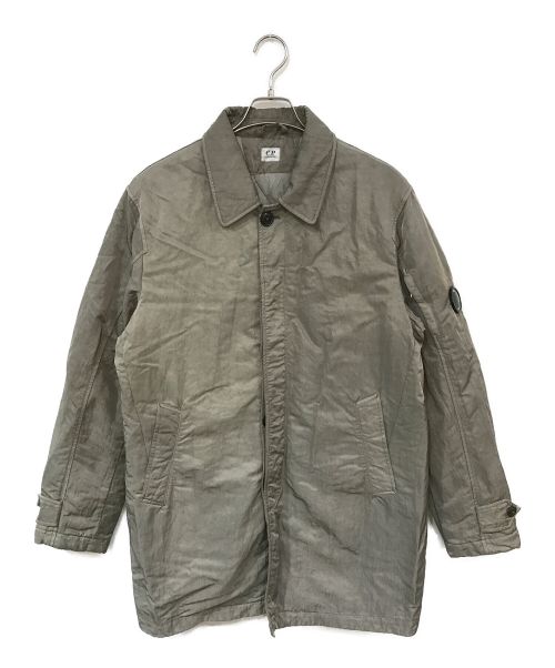 C.P COMPANY（シーピーカンパニー）C.P COMPANY (シーピーカンパニー) GREEN NYLON B COAT グレー サイズ:50の古着・服飾アイテム