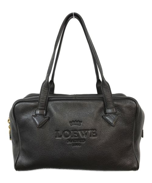 LOEWE（ロエベ）LOEWE (ロエベ) ヘリテージレザートート ブラウンの古着・服飾アイテム