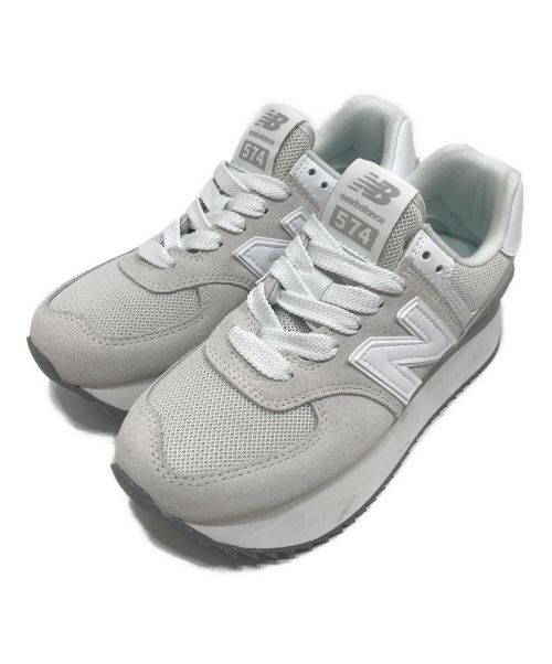 NEW BALANCE（ニューバランス）NEW BALANCE (ニューバランス) WL574ZSC グレー サイズ:US6.5の古着・服飾アイテム