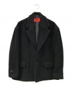 5525galleryゴーゴーニーゴーギャラリー）の古着「WIDE LAPEL JACKET」｜ブラック