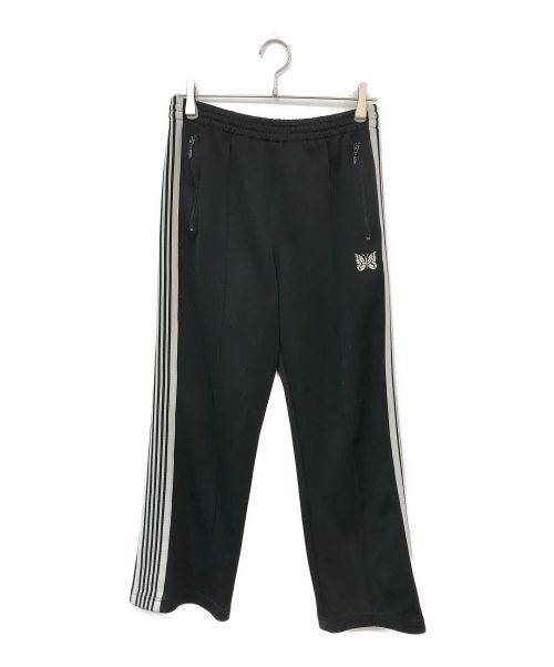 Needles（ニードルズ）Needles (ニードルズ) 別注 Track Pant Poly Smoot ブラック サイズ:Sの古着・服飾アイテム