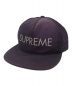 supreme（シュプリーム）の古着「ベースボールキャップ」｜パープル