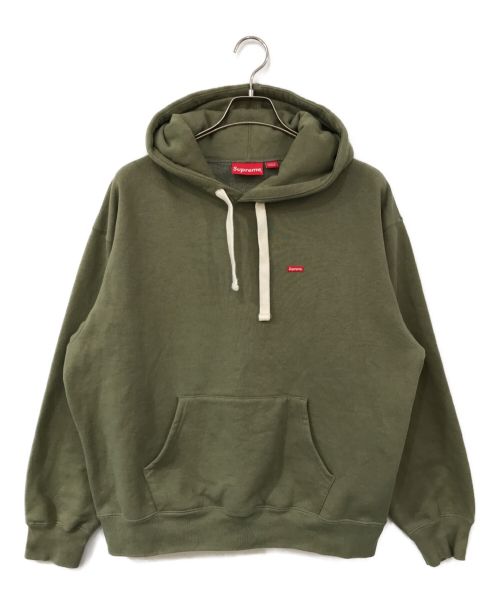 SUPREME（シュプリーム）Supreme (シュプリーム) Small Box Hooded Sweatshirt グリーン サイズ:Mの古着・服飾アイテム