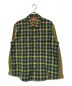 SUPREME（シュプリーム）の古着「Houndstooth Plaid flannel shirt」｜イエロー