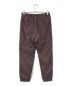 AURALEE (オーラリー) Terry Lined Light Nylon Easy Pants パープル サイズ:3：11000円