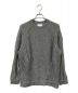 ACRONYM（アクロニウム）の古着「CASHLAMA SILK MESH CREWNECK SWEATSHIRT」｜グレー