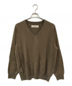 Nahyatナヤット）の古着「L'ECHOPPE別注 V NECK SWEATER」｜ベージュ